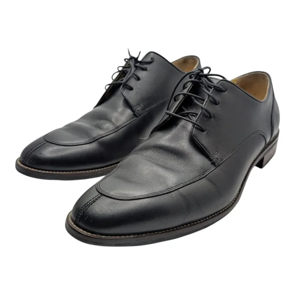 Cole Haan Men's Lenox Hill Leather Split Toe Oxford Shoes Black Size 11 Career